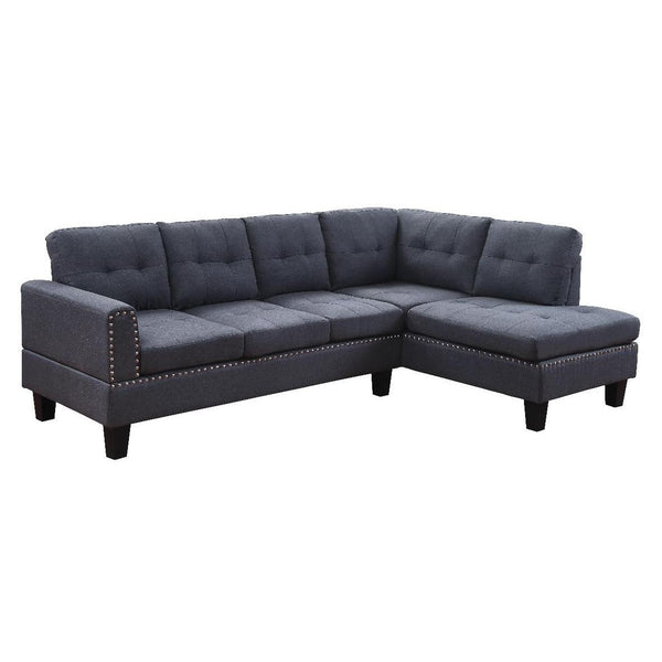 Acme Furniture Jeimmur Fabric 2 pc Sectional 56475 IMAGE 1