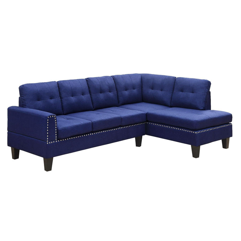 Acme Furniture Jeimmur Fabric 2 pc Sectional 56480 IMAGE 1