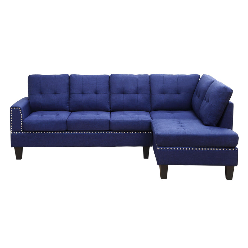 Acme Furniture Jeimmur Fabric 2 pc Sectional 56480 IMAGE 2