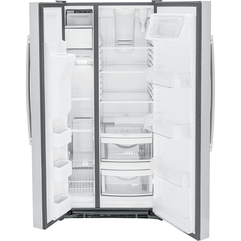 GE 33-inch, 23 cu. ft. Side-By-Side Refrigerator with Dispenser GSS23GYPFS IMAGE 2