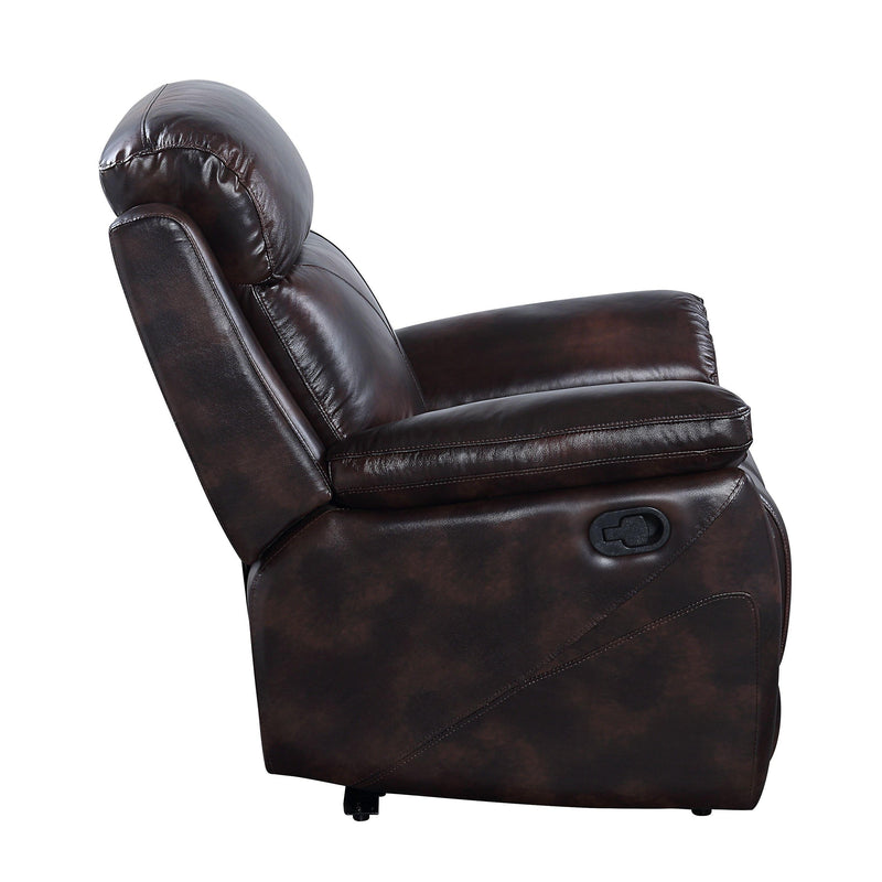 Acme Furniture Perfiel Leather Recliner LV00068 IMAGE 4