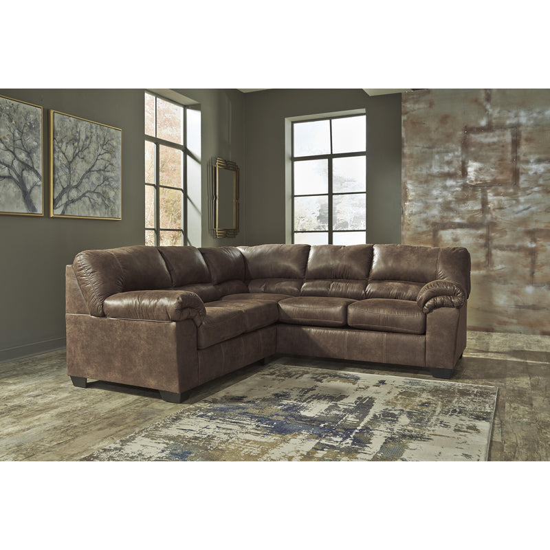 Signature Design by Ashley Bladen Leather Look 2 pc Sectional 1202055/1202067 IMAGE 2