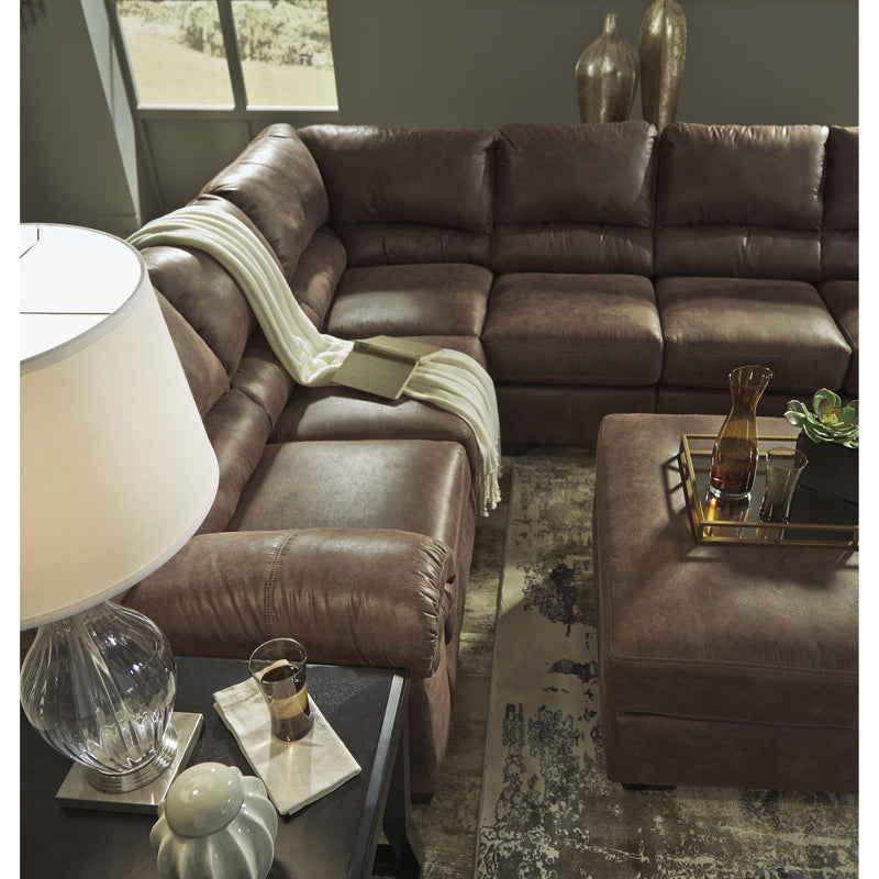 Signature Design by Ashley Bladen Leather Look 3 pc Sectional 1202066/1202046/1202056 IMAGE 4