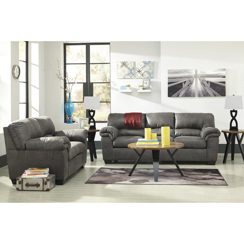Signature Design by Ashley Bladen Stationary Leather Look Loveseat 1202135 IMAGE 4