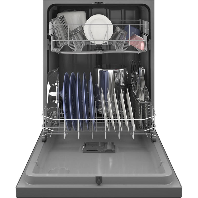 GE 24-inch Built-in Dishwasher with Hard Food Disposer GDF450PSRSS IMAGE 3