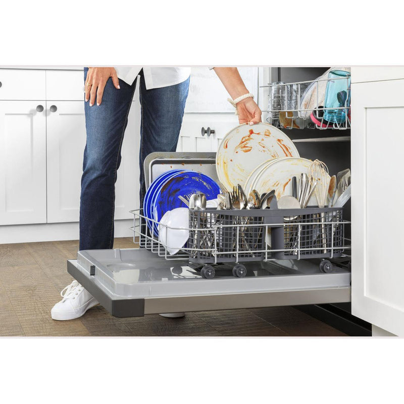 GE 24-inch Built-in Dishwasher with Hard Food Disposer GDF450PSRSS IMAGE 5