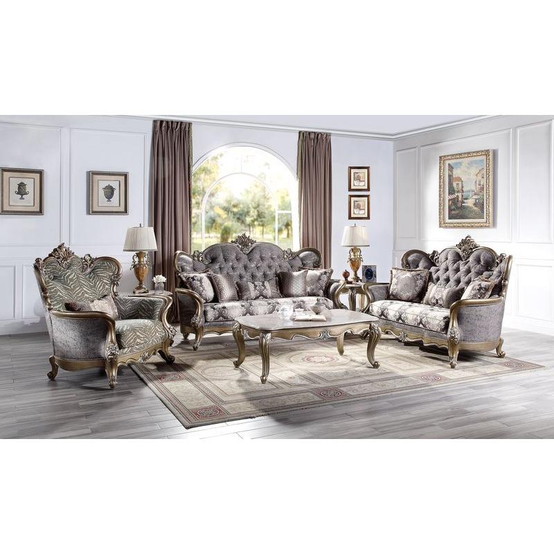 Acme Furniture Elozzol Stationary Fabric Sofa LV00299 IMAGE 5