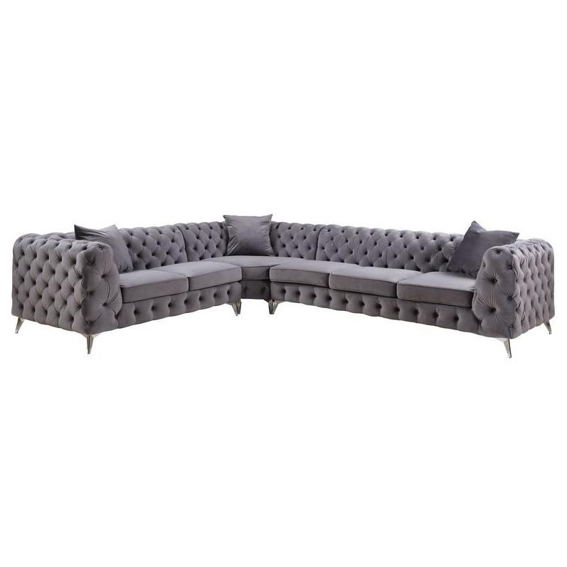 Acme Furniture Wugtyx Fabric 3 pc Sectional LV00335 IMAGE 1