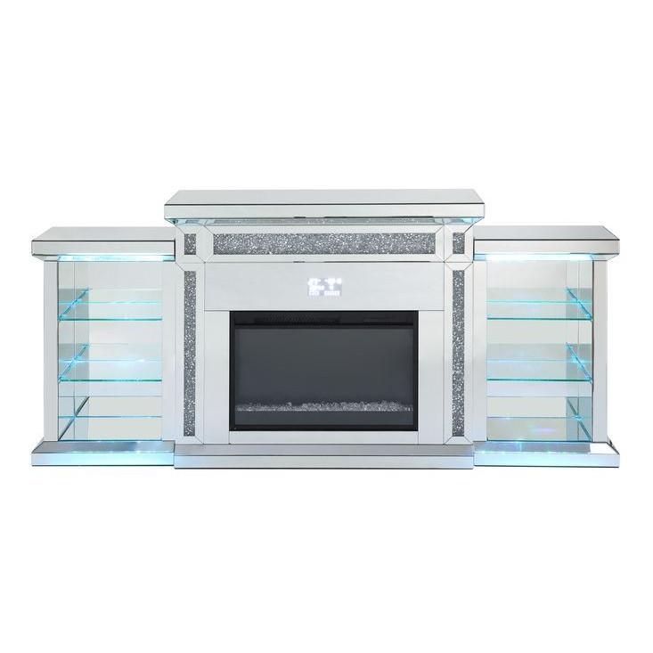 Acme Furniture Noralie Freestanding Electric Fireplace AC00518 IMAGE 5
