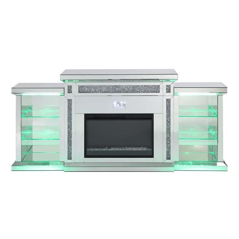 Acme Furniture Noralie Freestanding Electric Fireplace AC00518 IMAGE 6