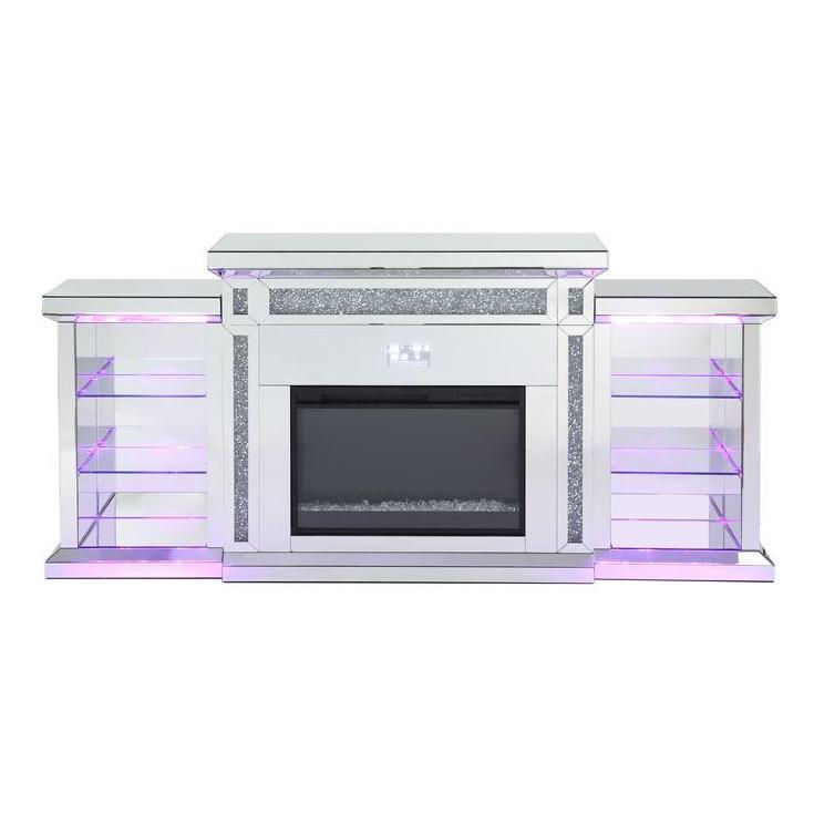 Acme Furniture Noralie Freestanding Electric Fireplace AC00518 IMAGE 7