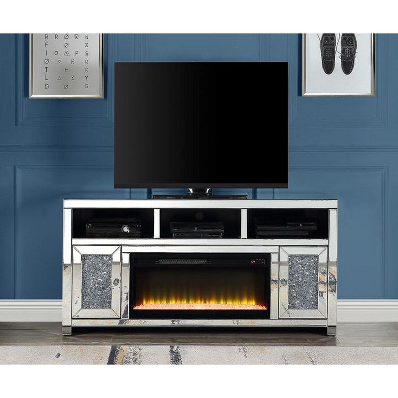 Acme Furniture Noralie Freestanding Electric Fireplace LV00519 IMAGE 1
