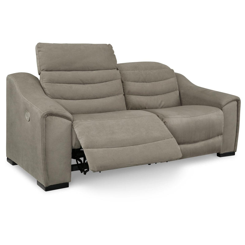 Signature Design by Ashley Next-Gen Gaucho Power Reclining Leather Look 2 pc Sectional 5850558/5850562 IMAGE 1
