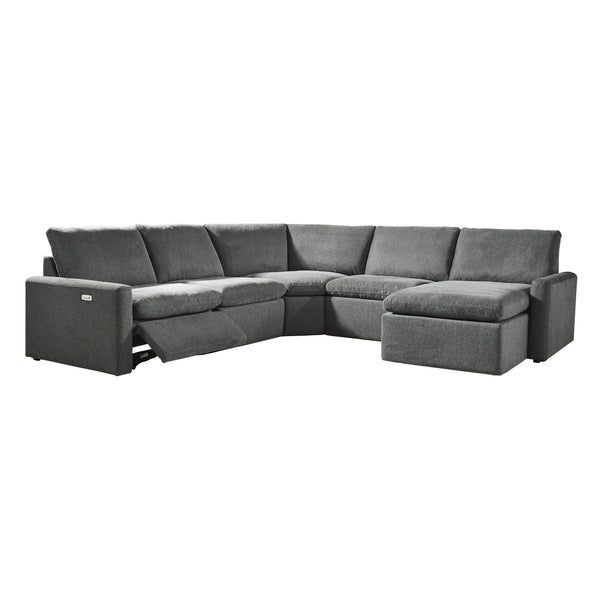 Signature Design by Ashley Hartsdale Power Reclining Fabric 5 pc Sectional 6050858/6050831/6050877/6050846/6050817 IMAGE 1