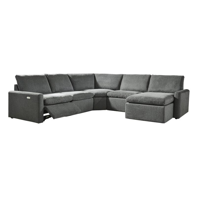 Signature Design by Ashley Hartsdale Power Reclining Fabric 5 pc Sectional 6050858/6050831/6050877/6050846/6050817 IMAGE 1