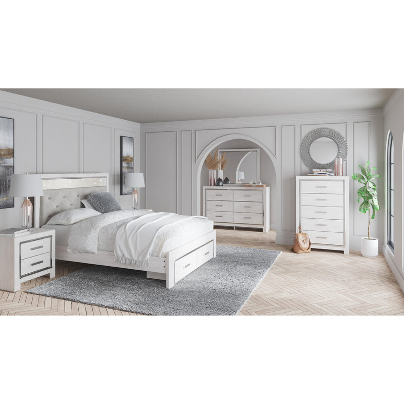 Signature Design by Ashley Altyra Queen Upholstered Panel Bed with Storage B2640-57/B2640-54S/B2640-95/B100-13 IMAGE 5