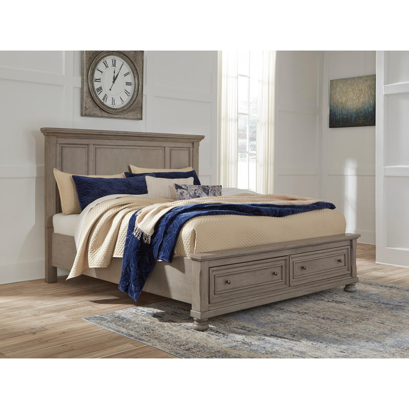 Signature Design by Ashley Lettner Queen Panel Bed with Storage B733-57/B733-74/B733-98 IMAGE 2