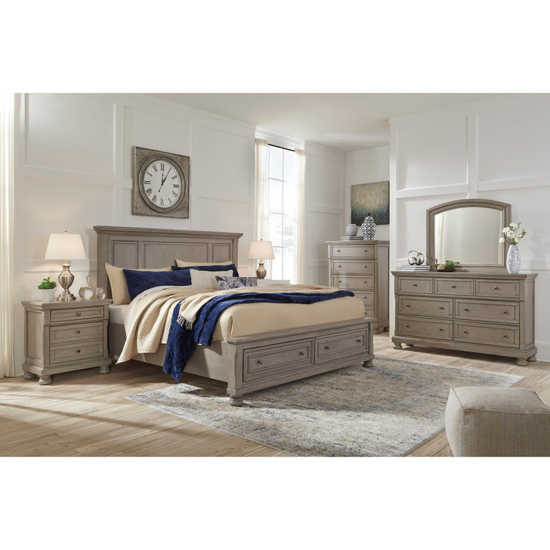 Signature Design by Ashley Lettner California King Panel Bed with Storage B733-58/B733-76/B733-95 IMAGE 4