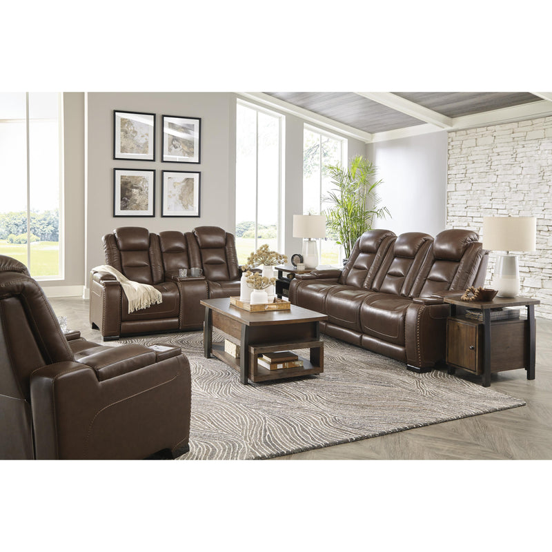 Signature Design by Ashley The Man-Den Power Leather Match Recliner U8530613 IMAGE 11