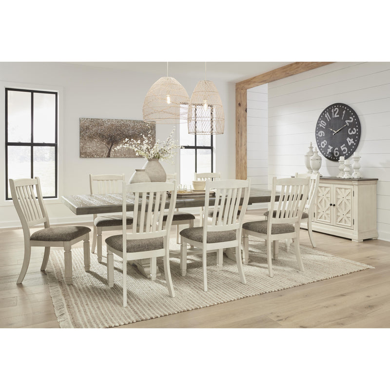 Signature Design by Ashley Bolanburg Dining Table with Trestle Base D647-55T/D647-55B IMAGE 11