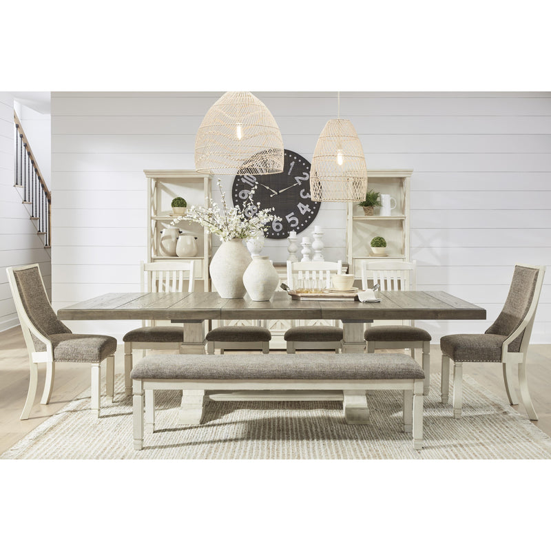 Signature Design by Ashley Bolanburg Dining Table with Trestle Base D647-55T/D647-55B IMAGE 5