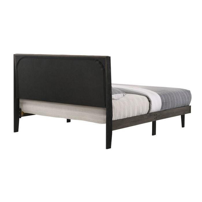 Acme Furniture Valdemar Queen Upholstered Panel Bed BD00571Q IMAGE 4