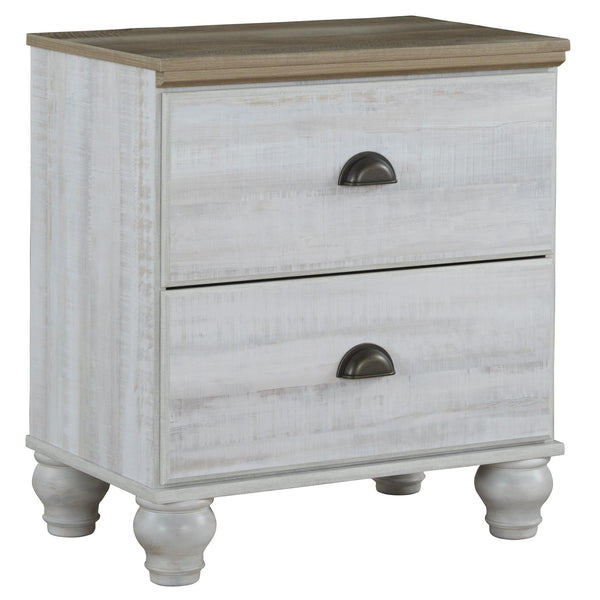Signature Design by Ashley Haven Bay 2-Drawer Nightstand B1512-92 IMAGE 1