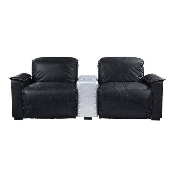 Acme Furniture Misezon Leather 2-seat Home Theatre Seating with Wall Recline 59952 IMAGE 1