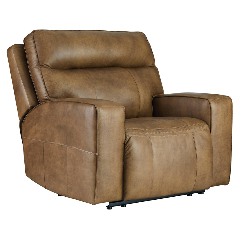 Signature Design by Ashley Game Plan Power Leather Recliner U1520682 IMAGE 1