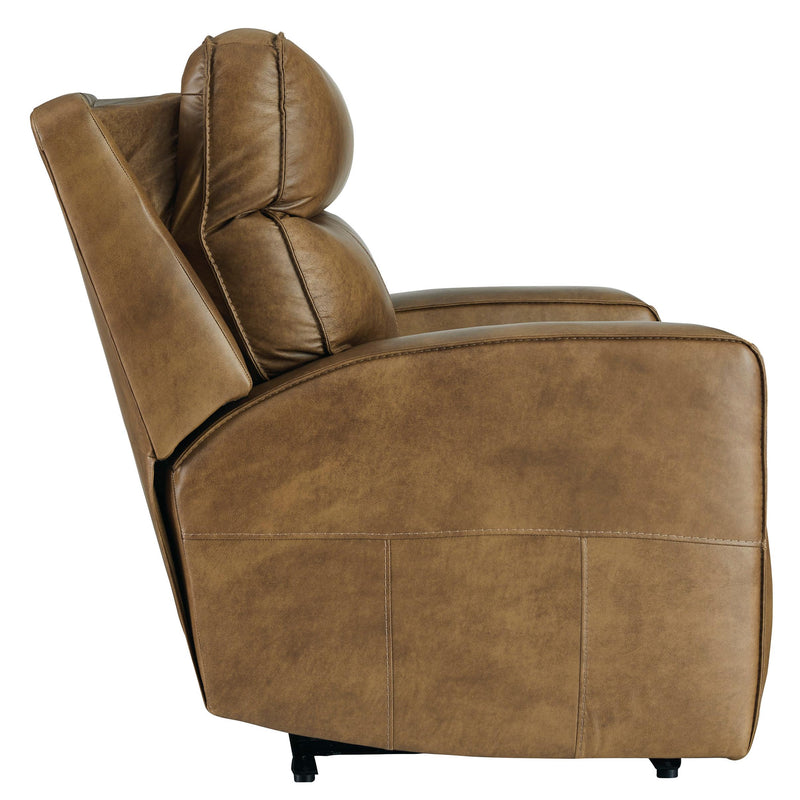 Signature Design by Ashley Game Plan Power Leather Recliner U1520682 IMAGE 4