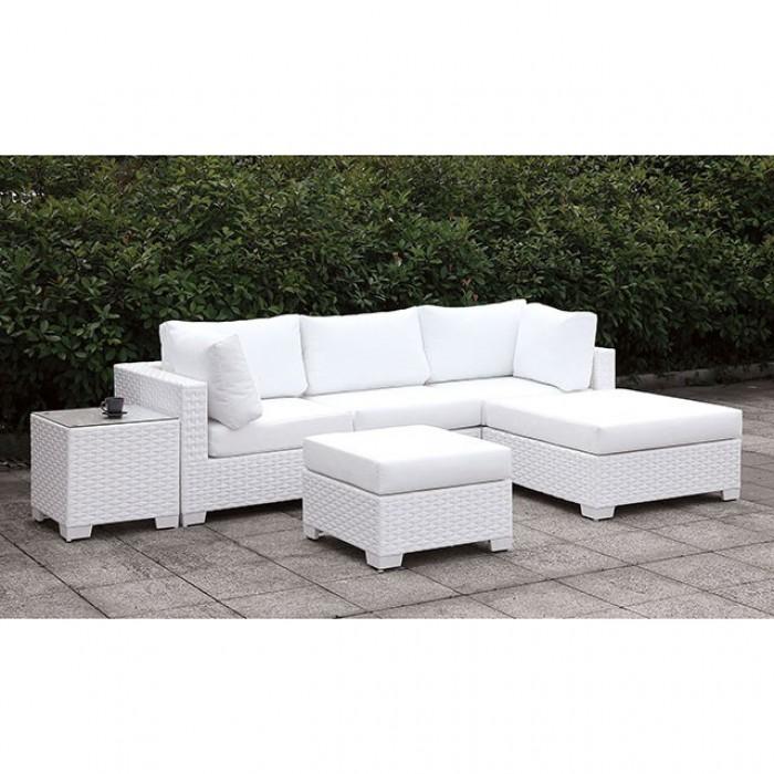 Furniture of America Outdoor Seating Sets CM-OS2128WH-SET14 IMAGE 1