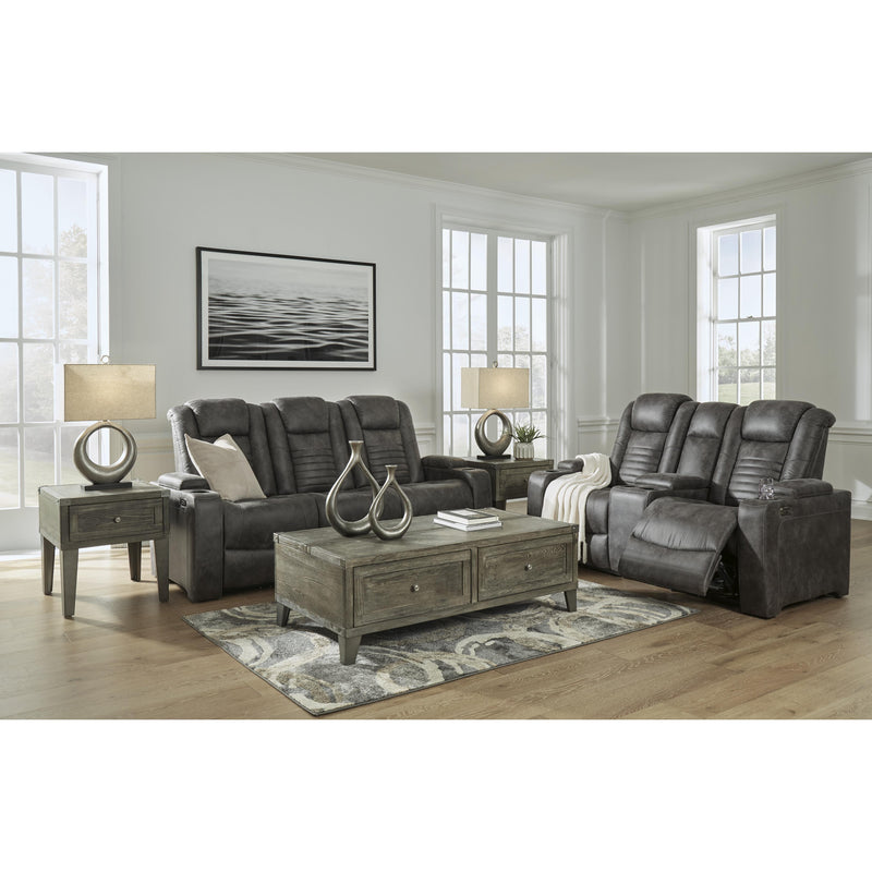 Signature Design by Ashley Soundcheck Power Reclining Leather Look Loveseat 3060618 IMAGE 19