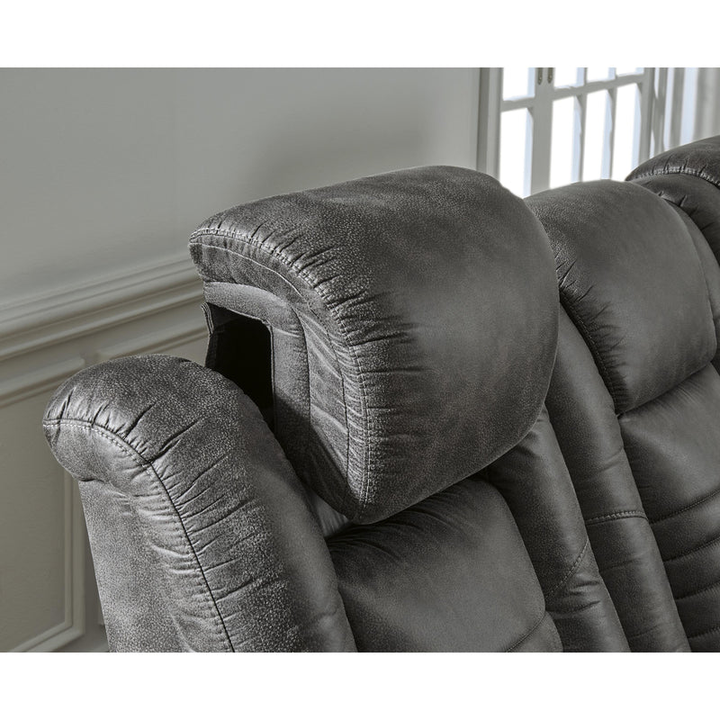 Signature Design by Ashley Soundcheck Power Reclining Leather Look Loveseat 3060618 IMAGE 9