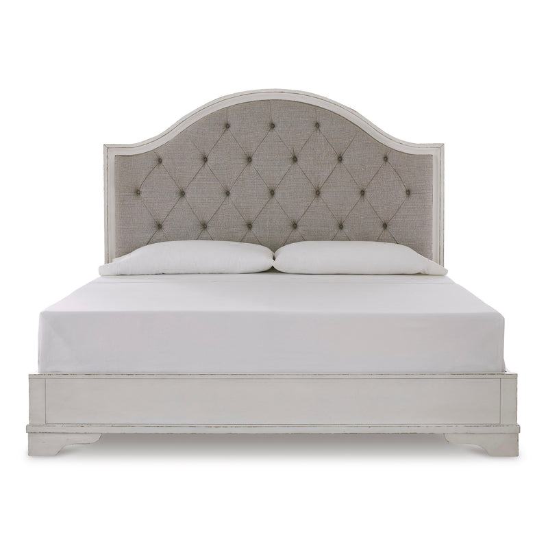 Signature Design by Ashley Brollyn Queen Upholstered Panel Bed B773-57/B773-54 IMAGE 2