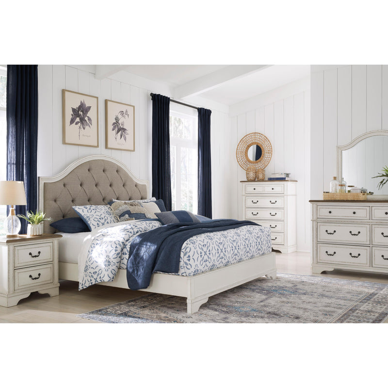 Signature Design by Ashley Brollyn Queen Upholstered Panel Bed B773-57/B773-54 IMAGE 6