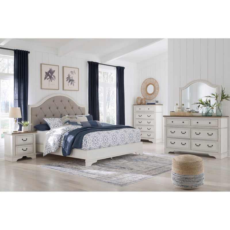 Signature Design by Ashley Brollyn Queen Upholstered Panel Bed B773-57/B773-54 IMAGE 8