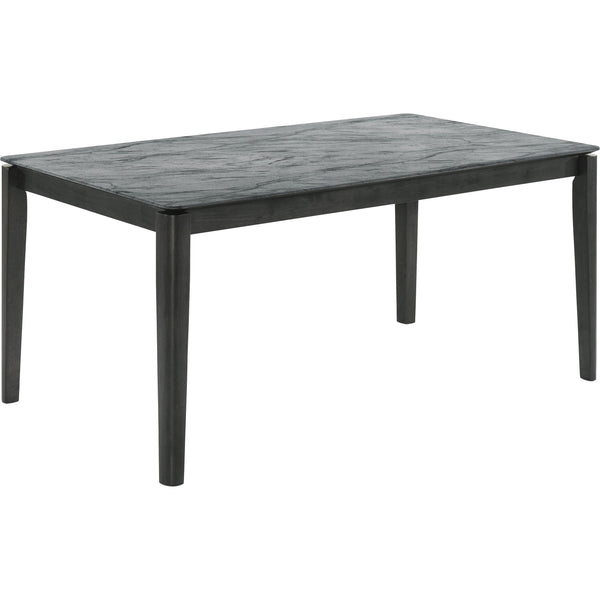 Coaster Furniture Stevie Dining Table with Faux Marble Top 115111SLT IMAGE 1