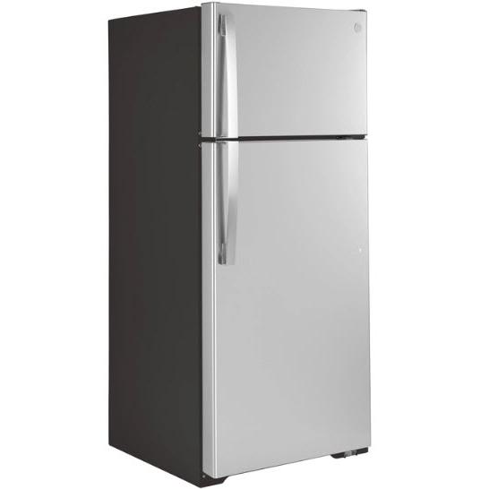 GE 28-inch, 17.5 cu. ft. Freestanding Top Freezer Refrigerator GTS18HYNRFS IMAGE 4