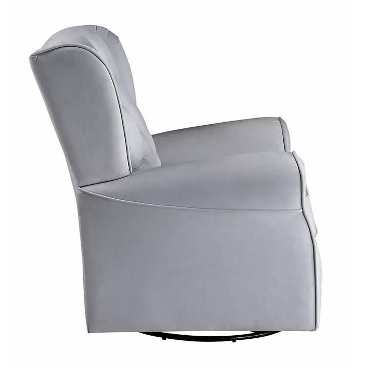 Acme Furniture Zeger Swivel Fabric Chair LV00924 IMAGE 3