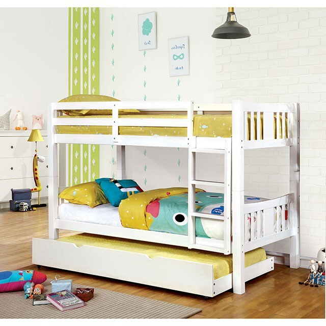 Furniture of America Kids Beds Bunk Bed CM-BK929WH-BED-VN IMAGE 3