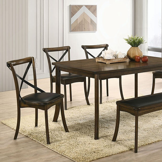 Furniture of America Buhl Dining Table CM3148T IMAGE 1