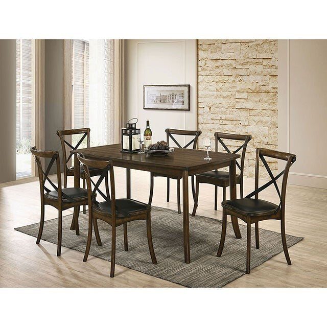 Furniture of America Buhl Dining Table CM3148T IMAGE 3