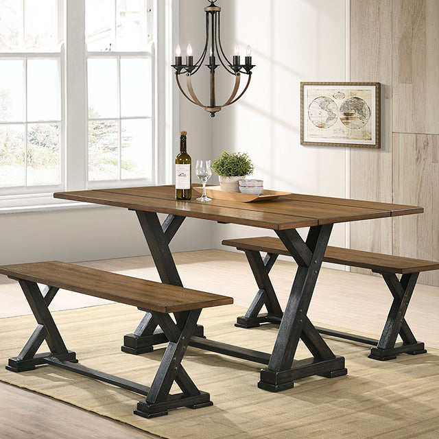 Furniture of America Yensley Dining Table CM3167A-T IMAGE 5