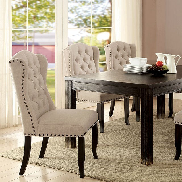 Furniture of America Sania Dining Table CM3324BK-T-84-VN IMAGE 11