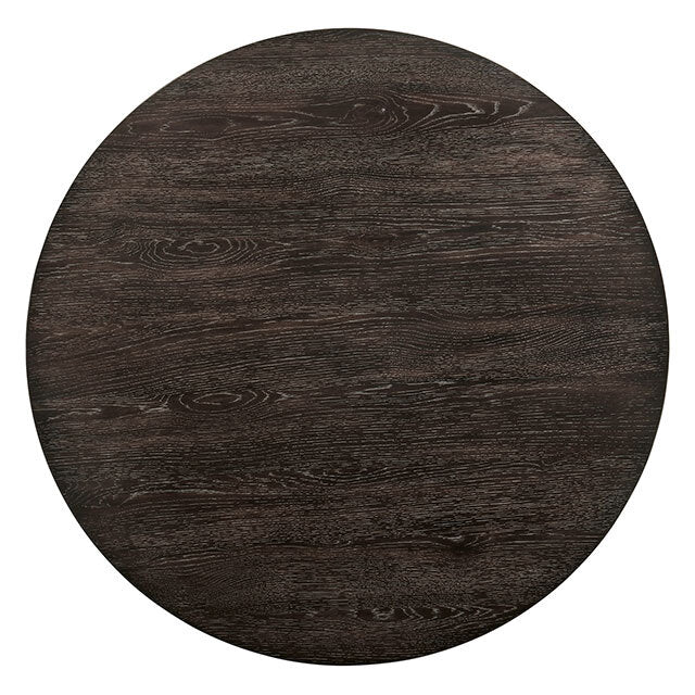 Furniture of America Round Haleigh Dining Table CM3491RT-TABLE IMAGE 5