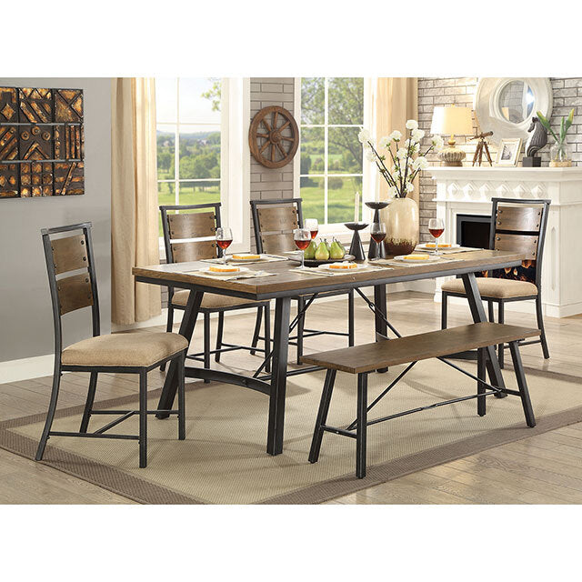 Furniture of America Marybeth Dining Table CM3572T IMAGE 1