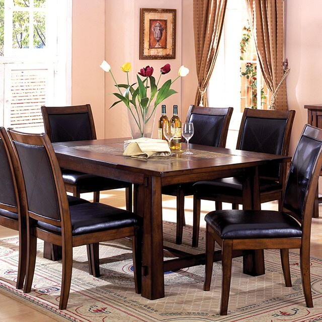 Furniture of America Living Stone Dining Table CM3590T IMAGE 1