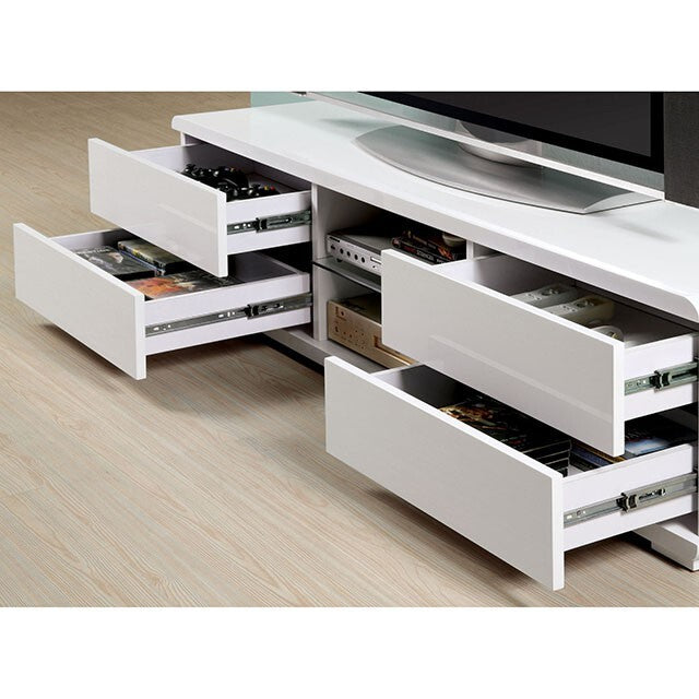 Furniture of America Cerro TV Stand CM5530WH-TV IMAGE 3
