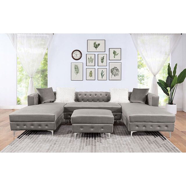 Furniture of America Ciabattoni Sectional CM6256GY-SECT IMAGE 2
