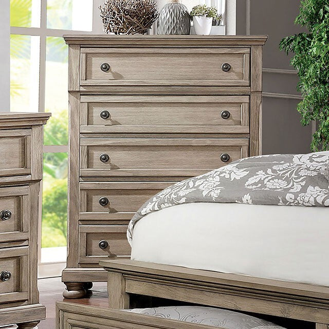 Furniture of America Wells 5-Drawer Chest CM7568C IMAGE 1